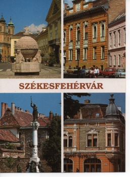 Ansichtskarte Szekesfehervar, Ungarn